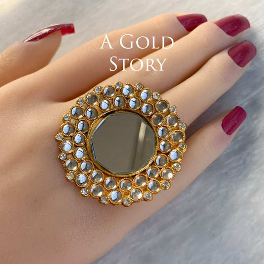 AFROZ KUNDAN RING