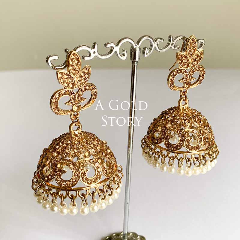 BEBO JHUMKAY CHAMPAGNE