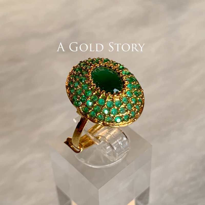 AFRA PENDANT SET GREEN