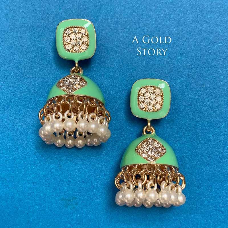 SUHANA JHUMKAY GOLDEN