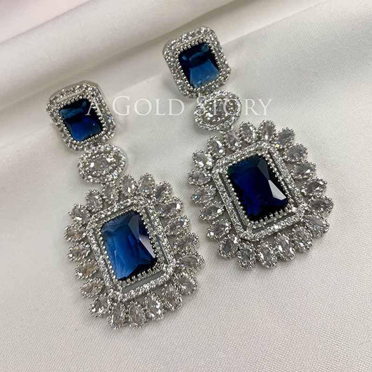 AMALTHEA EARRINGS BLUE