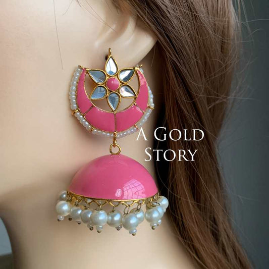 CHANDA JHUMKAY & TIKKA PINK