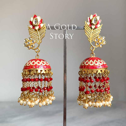 SUSH EARRINGS RED