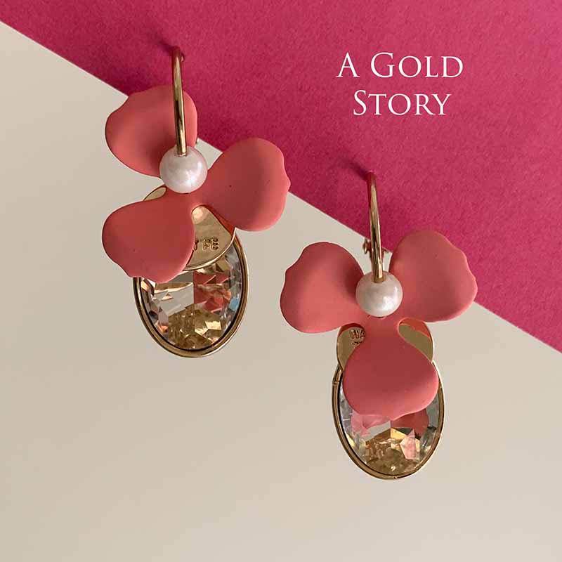 HALA EARRINGS PINK