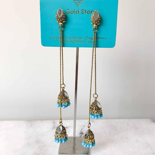 CHAIN EARRINGS - Basics by A Gold Story