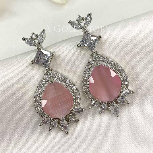 ANUBIS EARRINGS PINK