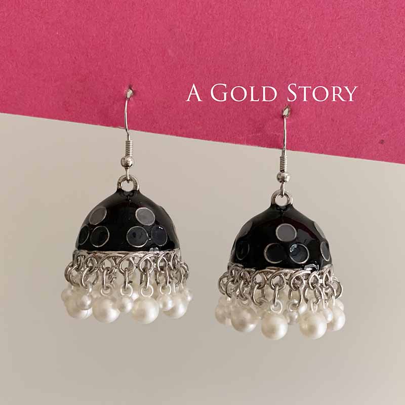 HUSN JHUMKAY BLACK