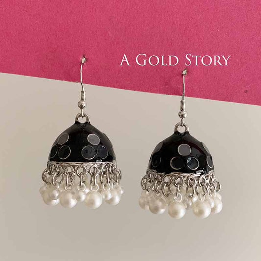 HUSN JHUMKAY BLACK