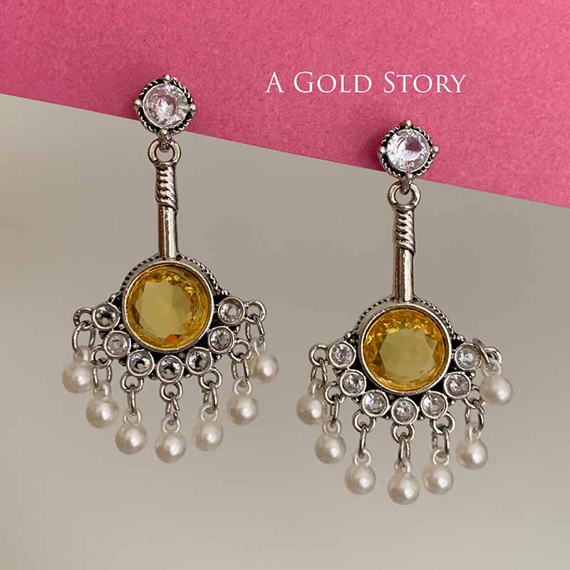 AMIRA EARRINGS YELLOW