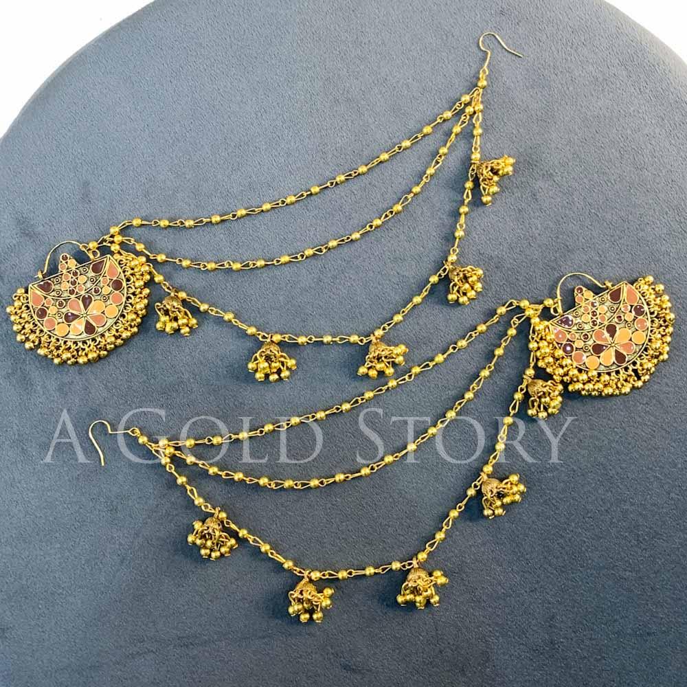 MEENAKARI BALIS WITH SAHARAY 3 - Basics by A Gold Story