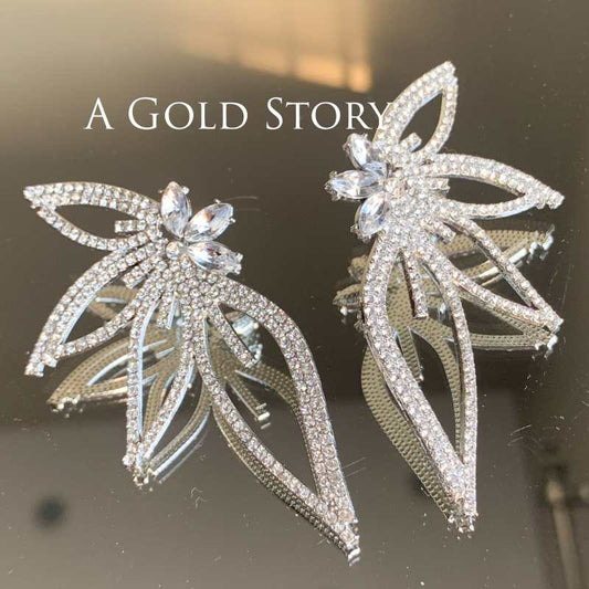 AZLEA EARRINGS SILVER SMALL