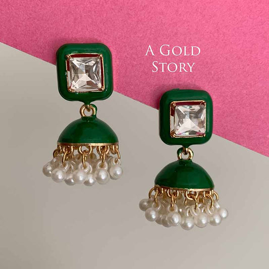 CUTIE JHUMKI GREEN