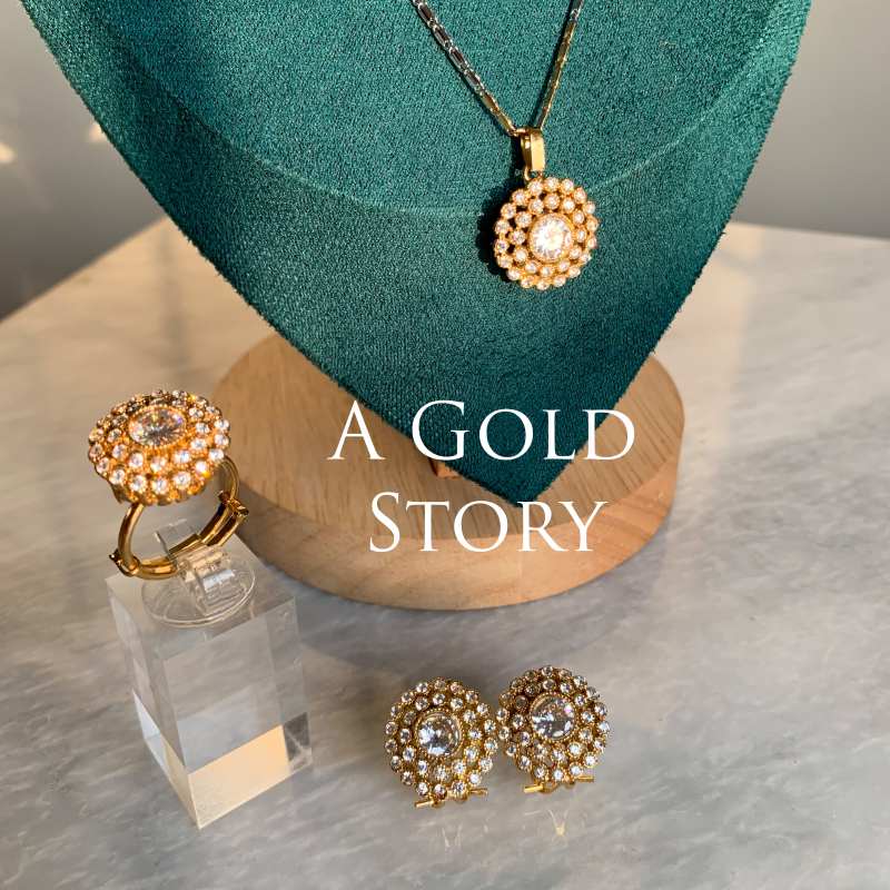 ALHINA PENDANT SET WHITE