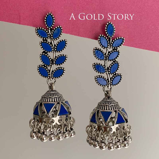 MAYSOON JHUMKAY BLUE