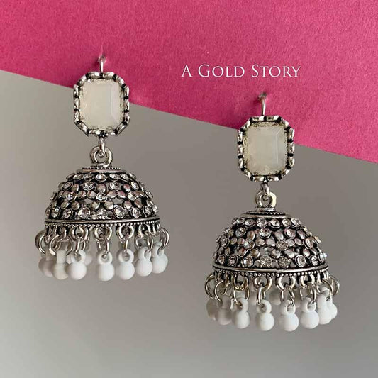 HAREEM JHUMKAY WHITE