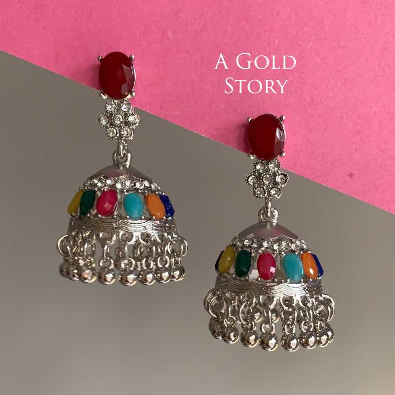 UJALA JHUMKAY MULTICOLOR