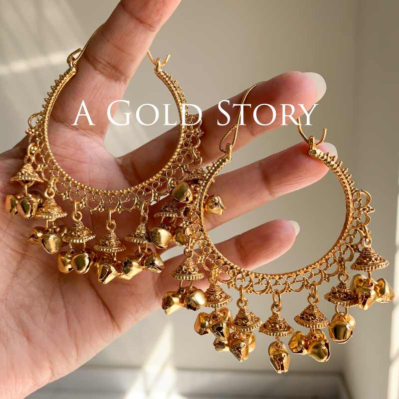 HINA KASHMIRI BALIYAN GOLDEN