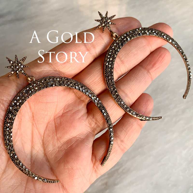 CHAAND EARRINGS GOLDEN
