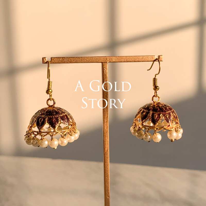 CANDY JHUMKIS BROWN