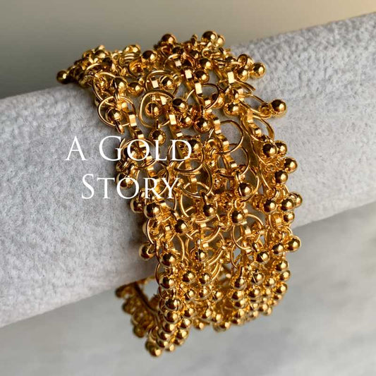 ABISHA BANGLES GOLDEN