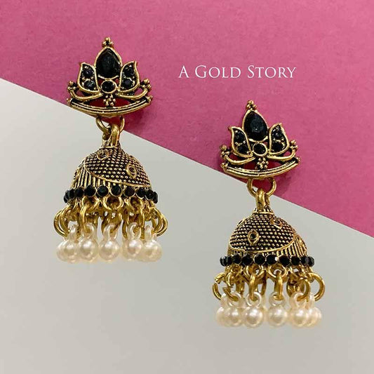 ANAYA JHUMKAY BLACK