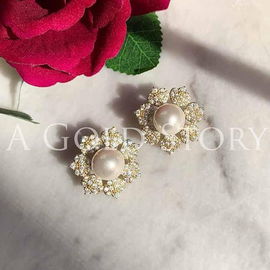 VENICEE EARRINGS GOLDEN - Basics by A Gold Story