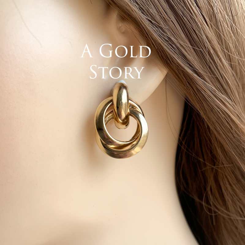 ABIGAIL EARRINGS GOLDEN