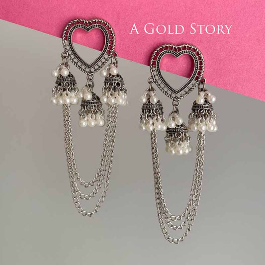 KAMILA EARRINGS SILVER