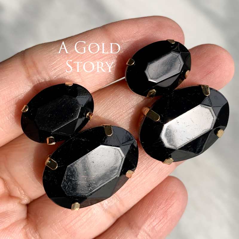 ALINA EARRINGS BLACK