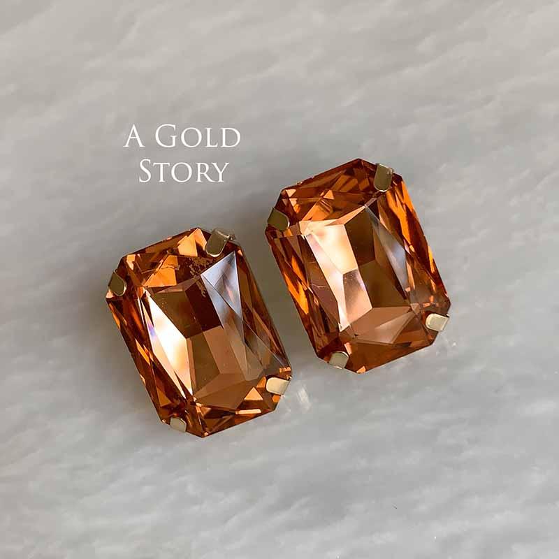 MEERAB EARSTUDS CHAMPAGNE