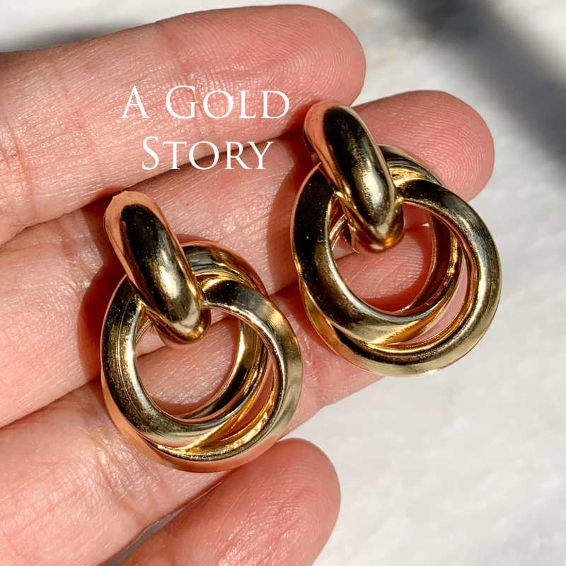 ABIGAIL EARRINGS GOLDEN