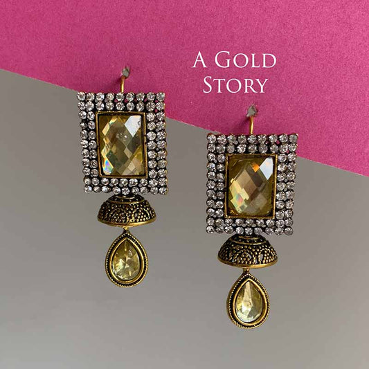 AGNES EARRINGS CHAMPAGNE