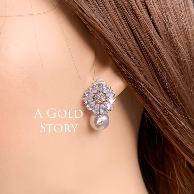 EMAN EARRINGS PEARL