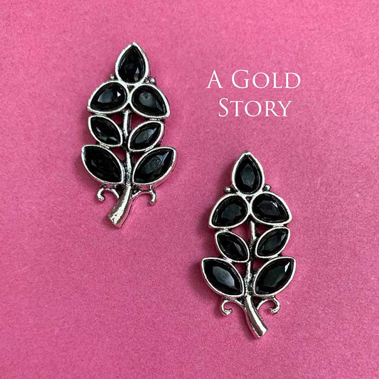 WAFA EARRINGS BLACK