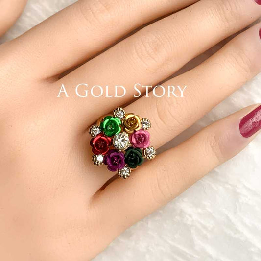 ROSE RING MULTICOLOR 5