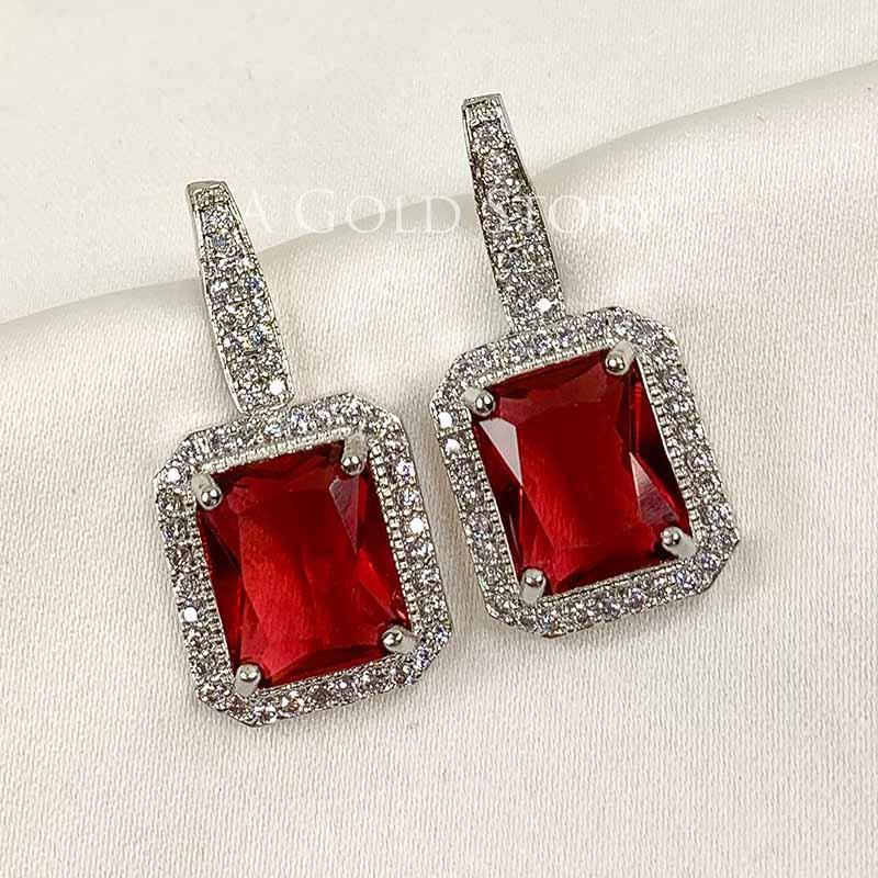 ANDARTA EARRINGS RED