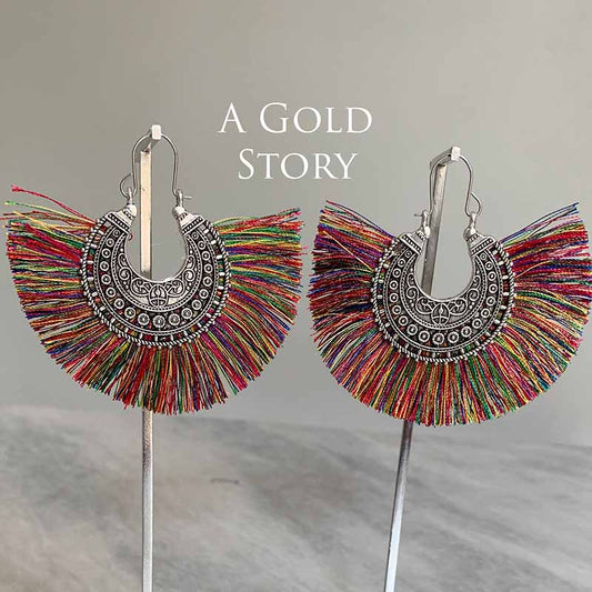 ARZOO EARRINGS MULTICOLOR