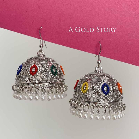 TANISHA JHUMKAY MULTICOLOR