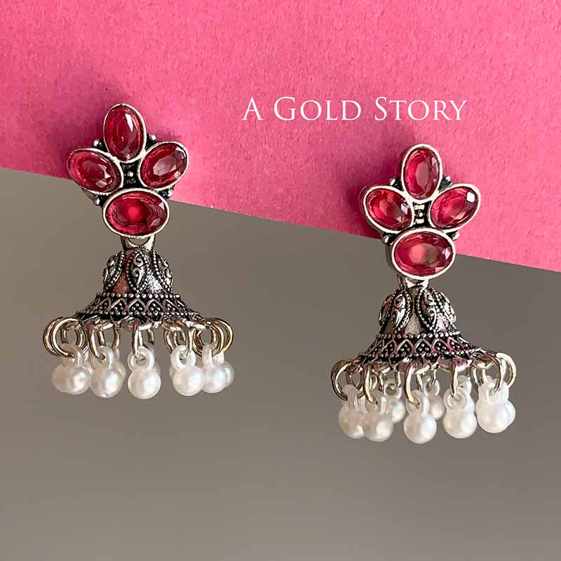 INTISAR CUTE JHUMKIS RED