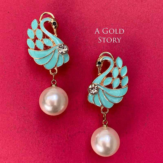MORNI EARRINGS TEAL