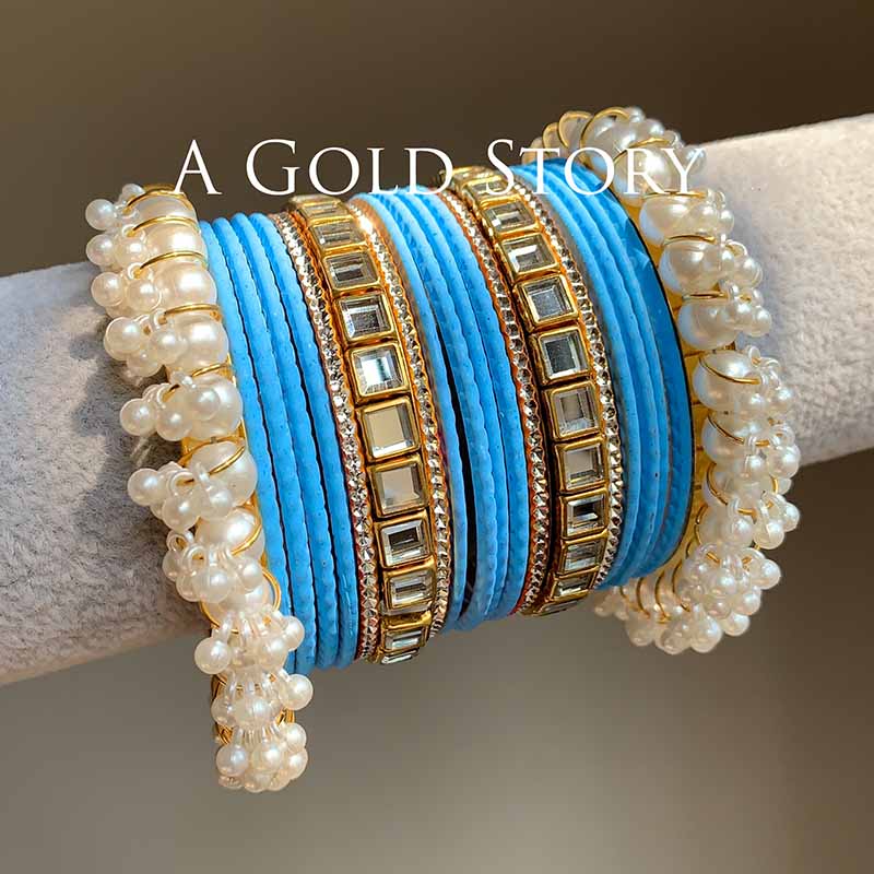 ANEESA BANGLES SET FEROZI