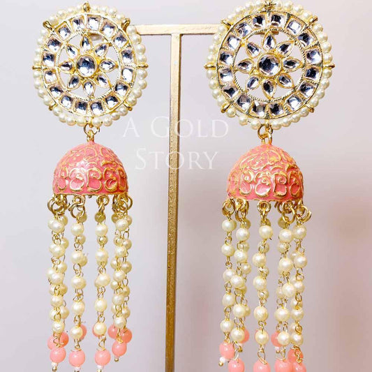 GOLNAR KUNDAN EARRINGS - Basics by A Gold Story