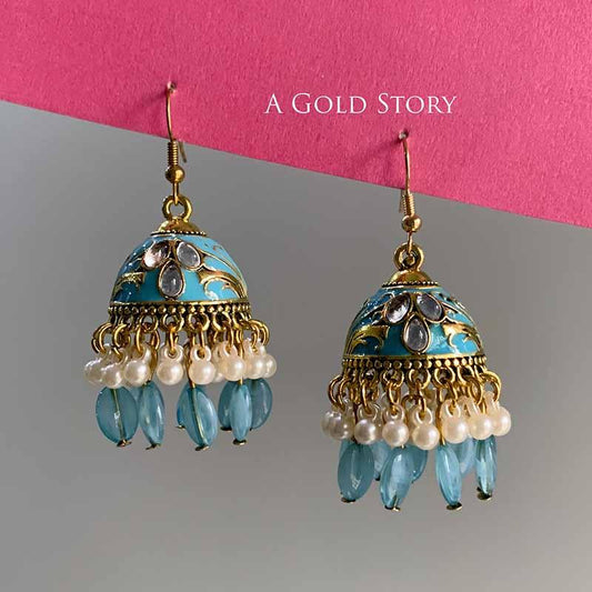 AMRYA JHUMKIS FEROZI/ TEAL