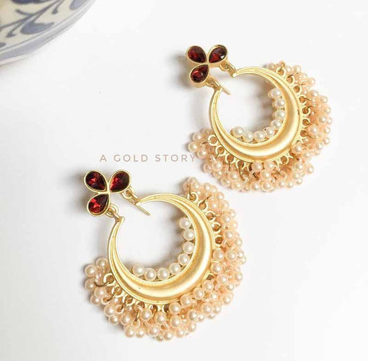 ADORINA EARRINGS RED