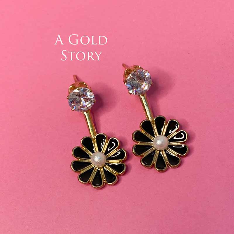 TABEER EARRINGS BLACK