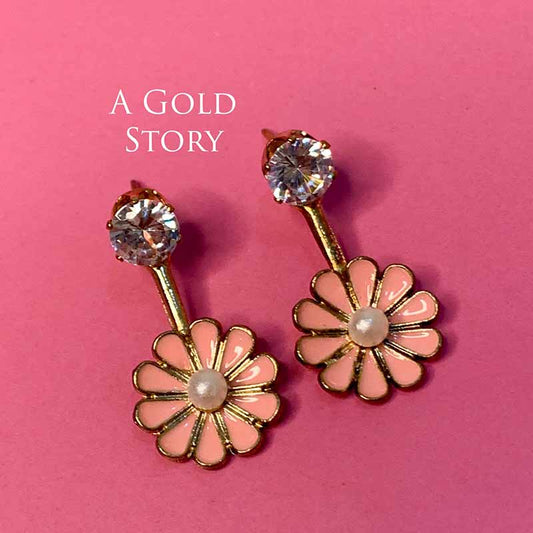 TABEER EARRINGS PINK