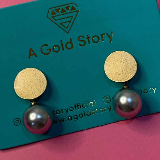 SAMSON EARRINGS GRAY