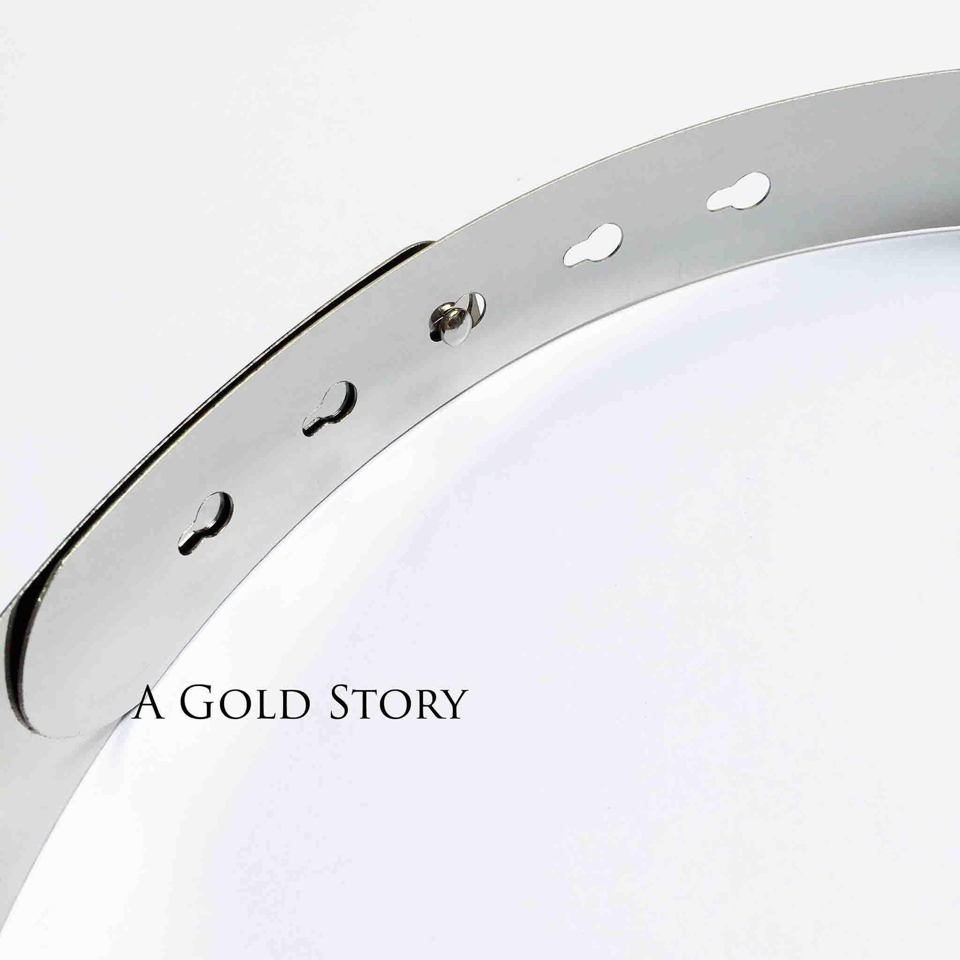 ARIA METAL BELT SILVER - A GOLD STORY