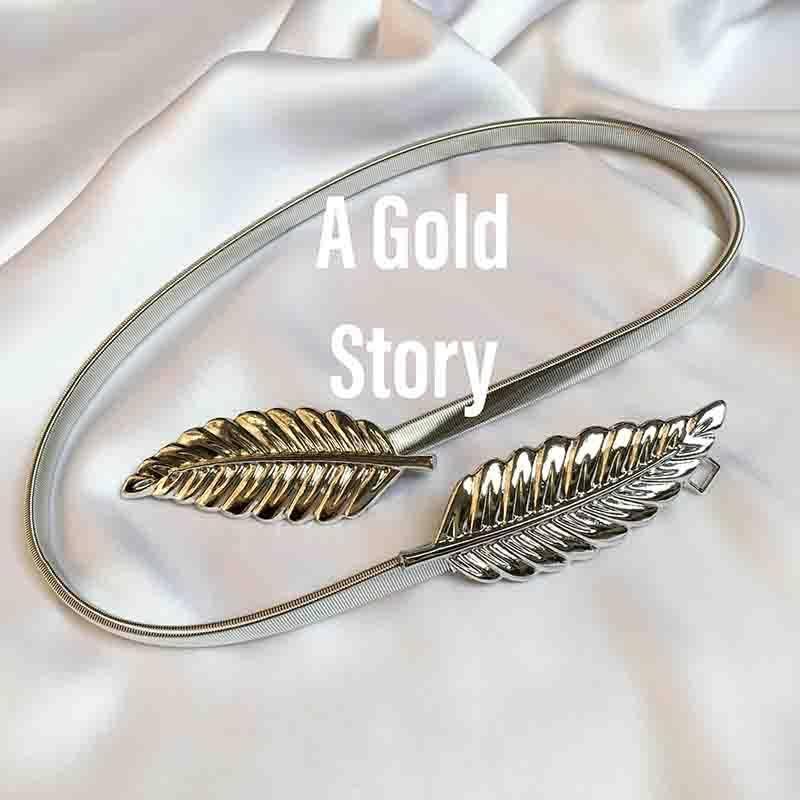 LEAF BELT SILVER - A GOLD STORY