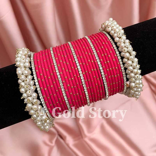 FANTACY GAJRA BANGLES RED - A GOLD STORY